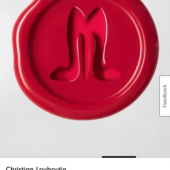 Christian Louboutin Rouge Lipstick with Gold Cap NWT - Picture 4 of 10